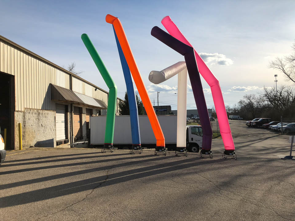 Sky Dancers, Inflatable Air Dancer Puppet - Single Tube Rental Cincinnati Ohio