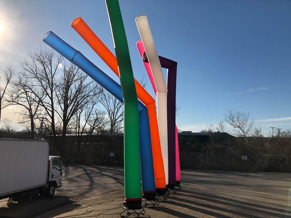 Sky Dancers, Inflatable Air Dancer Puppet - Single Tube Rental Cincinnati Ohio