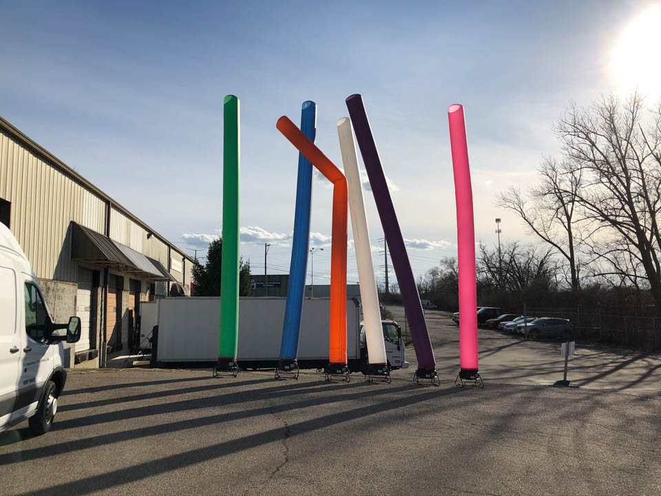 Sky Dancers, Inflatable Air Dancer Puppet - Single Tube Rental Cincinnati Ohio