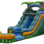 15' Tropical Rush Inflatable Water Slide - Wet or Dry Slide - Cincinnati, Ohio