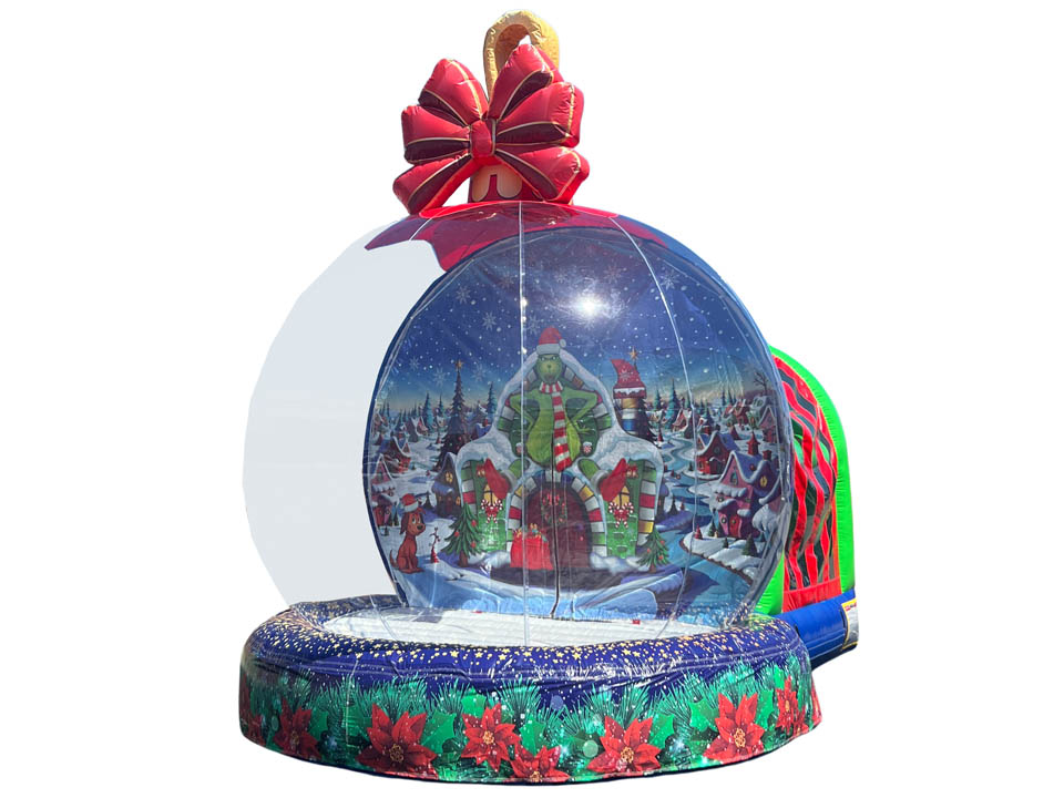 Snow Globe - Giant Grinch Ornament Inflatable