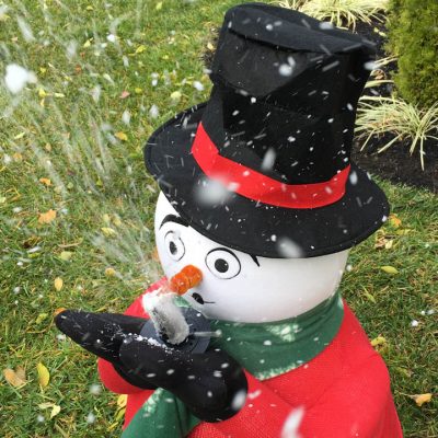 Frosty the Snowman Snow Making Machine Rental Cincinnati Ohio