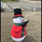 Frosty the Snowman Snow Making Machine Rental Cincinnati Ohio