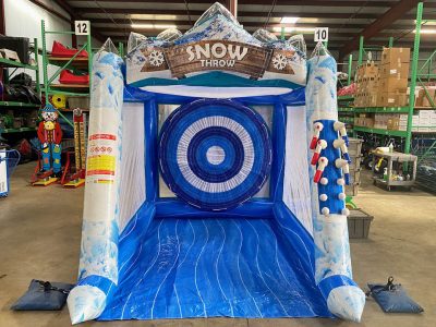 Inflatable Snow Ball Ice Pick Axe Throw Game