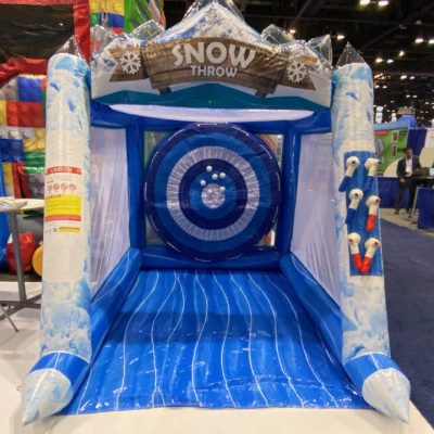 Inflatable Snow Ball Ice Pick Axe Throw Game