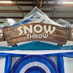 Inflatable Snow Ball Ice Pick Axe Throw Game