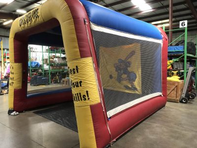 Baseball Sports Speed Cage Inflatable Speed Pitch with Radar Rental Cincinnati Ohio