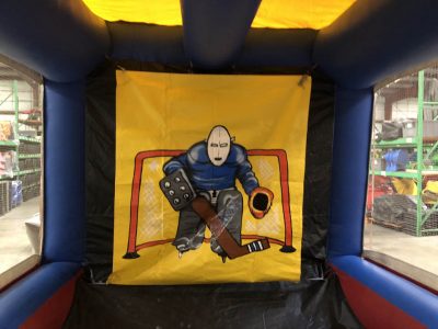 Hockey Sports Speed Cage Inflatable Speed Pitch with Radar Rental Cincinnati Ohio