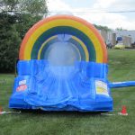 Rainbow Deluxe Surf N Slide Inflatable Slip N Slide Rental Cincinnati Ohio