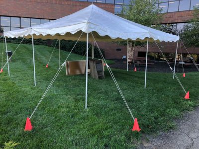 Tent 20 x 20 Pole Tent Rental Cincinnati Ohio