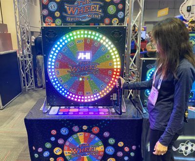 The Wheel, Digital Prize Color Wheel Rental Cincinnati Ohio