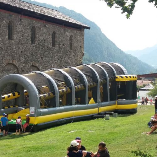 Toxic Drop Inflatable Obstacle Course Cincinnati A1 Amusement Party