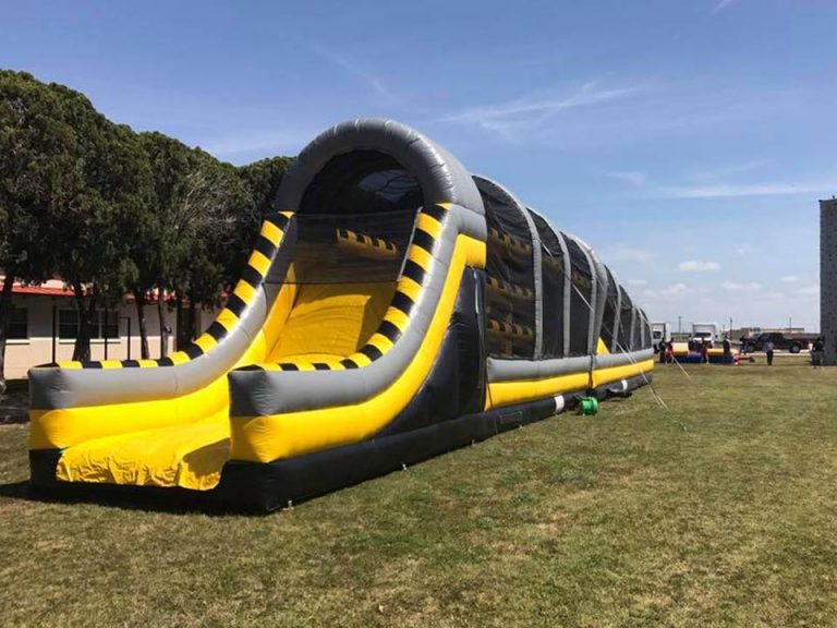 Toxic Drop Inflatable Obstacle Course Cincinnati A1 Amusement Party