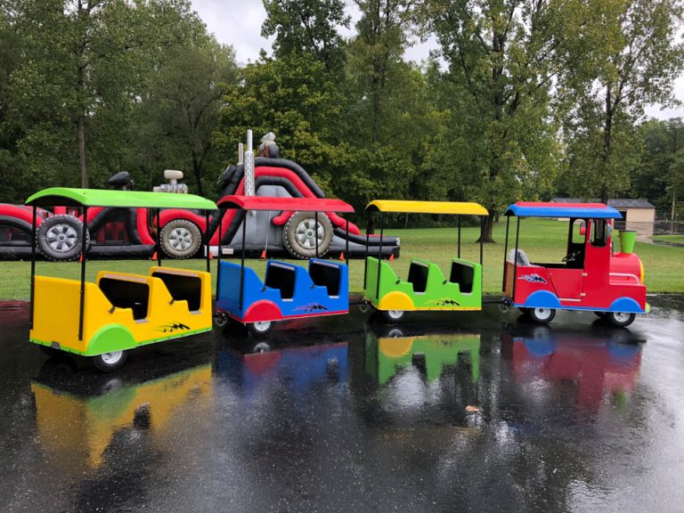 Trackless Train Rental with Engineer | Cincinnati A-1 Amusement Party ...