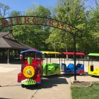 Electric Trackless Train Rental with Engineer Cincinnati Ohio Northern Kentucky