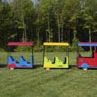 Electric Trackless Train Rental with Engineer Cincinnati Ohio Northern Kentucky