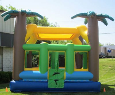 Tropical Palm Tree Teen & Adult Inflatable Bounce House Rental Cincinnati Ohio