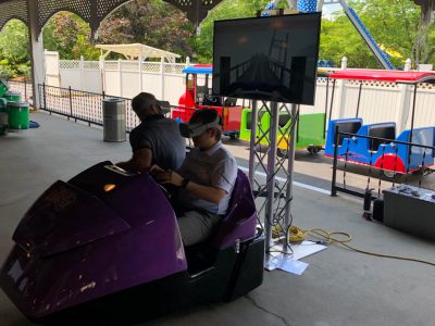Virtual Reality (VR) Roller Coaster Ride Simulator - Arcade Game Rental - Cincinnati, Ohio
