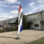 Wind Feather Sign - Grand Opening Rental Cincinnati Ohio
