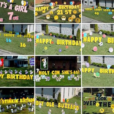 Yard Cards & Signs