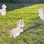 Rainbows & Unicorns Birthday Yard Cards & Signs Rentals Cincinnati Ohio