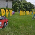 Yard Card - Cars Lawn Greeting Rental Cincinnati Ohio
