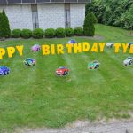 Yard Card - Cars Lawn Greeting Rental Cincinnati Ohio