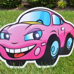 Yard Card - Cars Lawn Greeting Rental Cincinnati Ohio