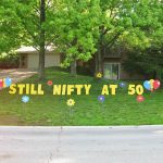 Birthday Mother's Day flowers Yard Cards & Signs Rentals Cincinnati Ohio