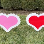 Yard Card - Hearts Love Anniversary Lawn Greeting Rental Cincinnati Ohio