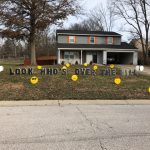 Over the Hill Emojis Yard Cards & Signs Rentals Cincinnati Ohio