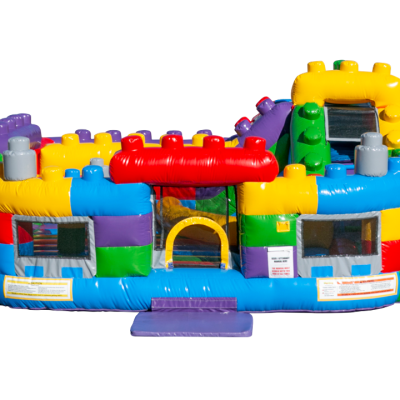 Building Blocks Inflatable Wet/Dry Playland