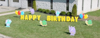 Elegant 33 Yard Card Birthday